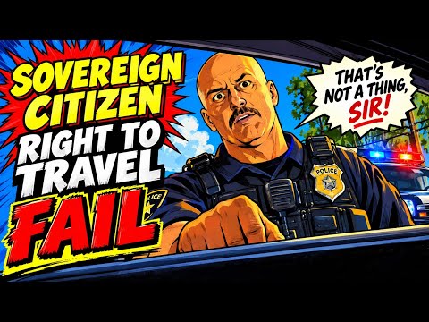 Sovereign Citizen Says "Break My Window!"… Cops Accept the Challenge