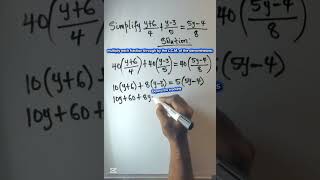 Algebraic equation