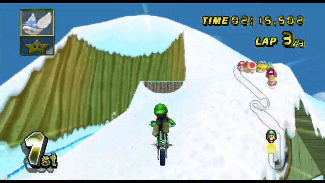 MARIO KART - LUIGI en la Montaña 