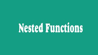 Celebrity 17_ Nested Functions In Python(Arabic) Wealth