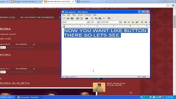 HOW TO ADD FACEBOOK LIKE BUTTON IN BLOGGER POST