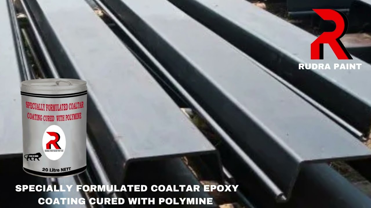 Specially formulated coaltar epoxy coating cured with polymine