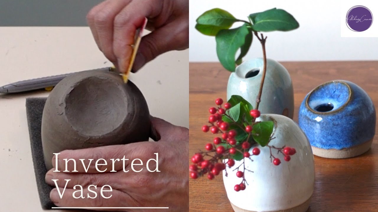 Throwing “Inverted Vase”   Closed Form on the Potter’s Wheel @ Alchemyceramic