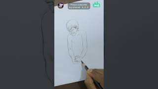 Potter Man Drawing step by step☺☺🪨🪨 #shorts #potterman #drawing