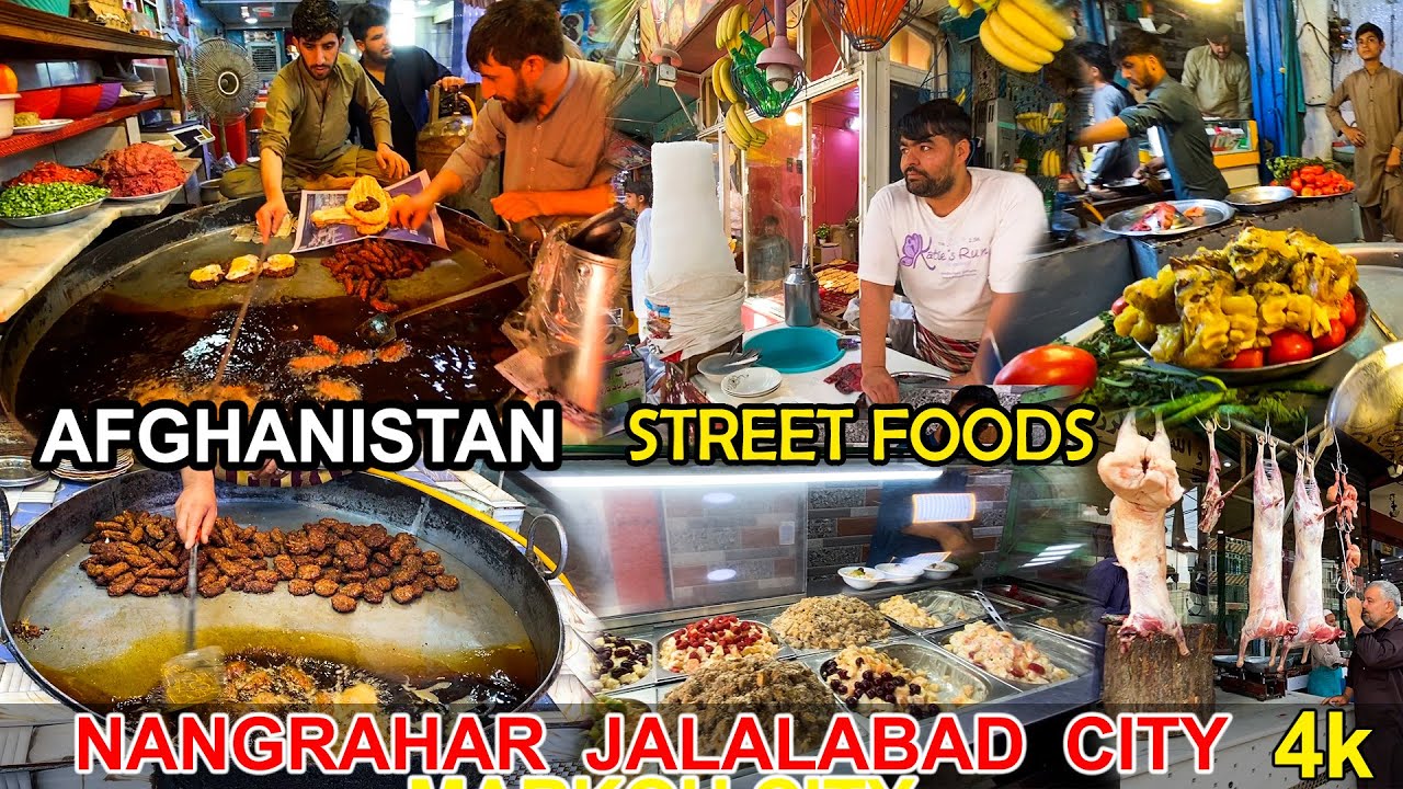 Breakfast in Afghanistan | street food | Jalalabad city | 4k 2025