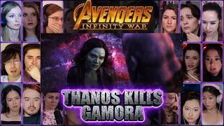 Thanos Sacrifices Gamora on Vormir  | Soul Stone Scene | Avengers Infinity War Reaction Mashup