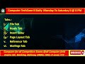 Ms office word part -1Computer fundamentals classes MCQ computer for beginners #computereducation