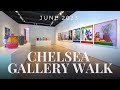 Art gallery walk in chelsea nyc  june 2023  artasform