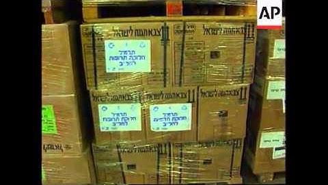 Israelis put on show of how they would combat bio-attacks.