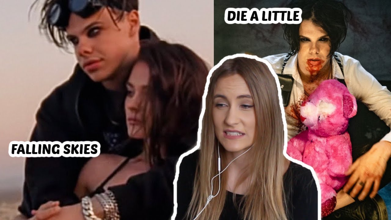 BASIC WHITE GIRL REACTS TO YUNGBLUD (DIE A LITTLE & FALLING SKIES)