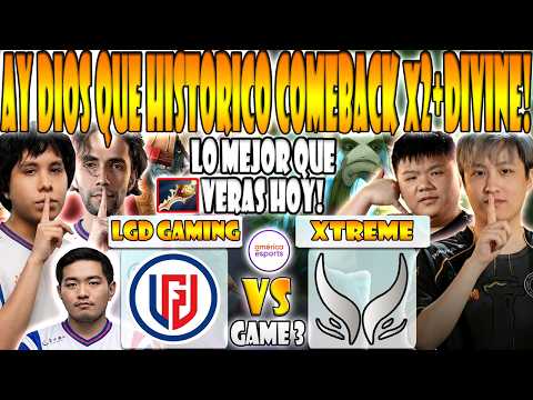 LGD GAMING vs XTREME GAMING BO3[GAME 3] ELIMINACION-WITS, SUMAIL, DAVAI vs AME, XINQ-BLAST SLAM VIII