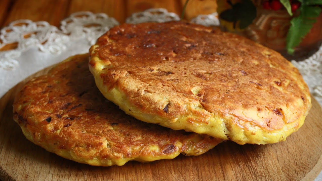 Українська ПАЛЯНИЦЯ 💛💙| Паляниця З ЦИБУЛЕЮ | Хліб без духовки ...