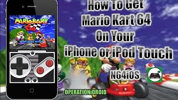 N64iOS: How to Get Mario Kart 64 iPhone,iPod Touch,iPad iOS 5 and below