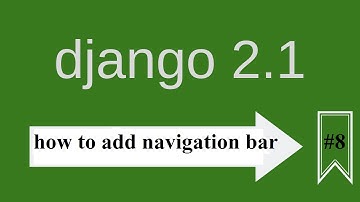 Django 2.1 || How to add navigation bar || Hindi