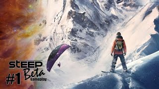Steep Beta Gameplay - Snowpark Challenge