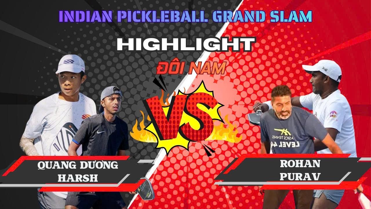 Harsh Rohan Highlight full, Quang Dương_Harsh/Rohan_ Purav tại giải Indian ...