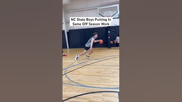 NC STATE Boys Putting In Some Off Season work!! #basketball #elite #acc #hooping