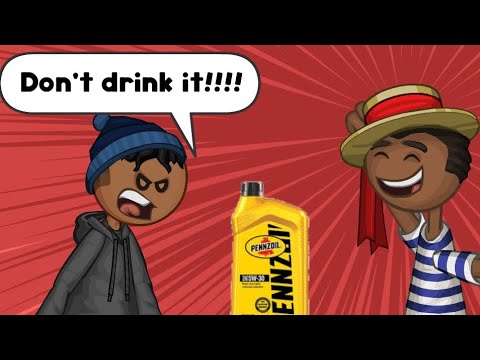 Deano drinks Pennzoil/Timeout/Grounded
