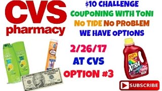 CVS $10 Challenge Breakdown #3 - 2/26/17 | No Tide No Problem ~ We have OPTIONS