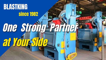 Tumble Shot Blasting Machine Working Video [Top Manufacturer in 2025]