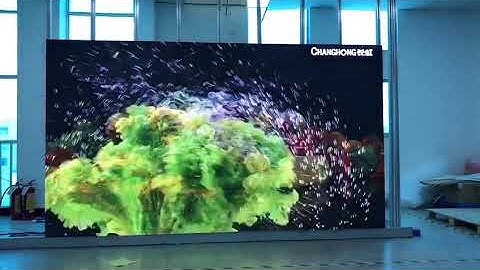 P1.2 seamless indoor led video wall