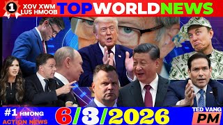 6/3/2026 (🌑PM)🎯ROG IRAN TSIM 2 TXOJ KEV TXOM NYEM NTIAJ TEB, NATO, TRUMP, PUTIN, CHINA, USA-ASIA