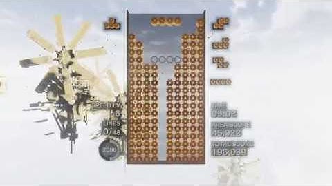 Wumbo Playing TETRIS EFFECT #1 Ranked Expert Journey Mode