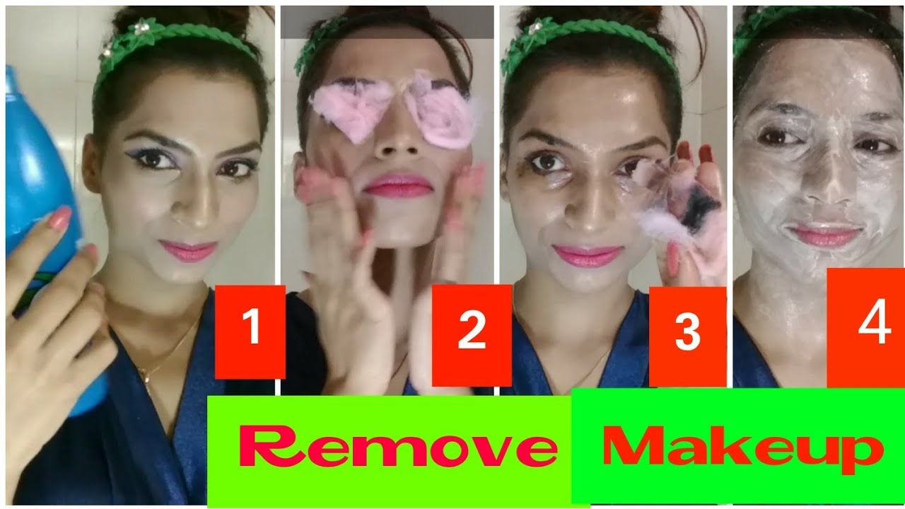 How to Remove Makeup Safely DIY Tutorial by stayprettySangita YouTube