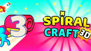 BLUE BLUE BLUE! 🎨🎨 | Spiral Craft 3D Gameplay Walkthrough Part 3