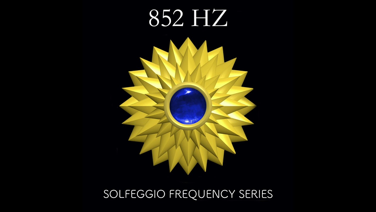 852 Hz Sound Bath / Awaken Intuition / Solfeggio Frequency Series / 10 Minute Meditation