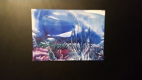 Encaustic Art - Underwater