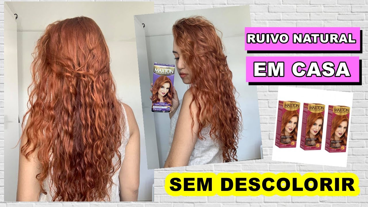 RUIVO NATURAL em casa com tinta de farmácia | Maxton 7.4