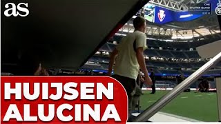 Huijsen Y Álvaro Carreras Alucinan Con El Santiago Bernabéu Antes Debut Liguero Real Madrid Osasuna