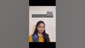 Nudge theory # psychology