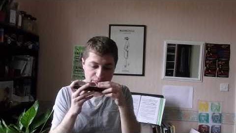 Beginner Chromatic Harmonica Lesson 4 The Major Scales