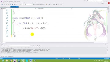 Lập Trình C - bài 105-Cho mảng 1 chiều các số thực, hãy tìm đoạn [a, b]  chứa tất cả các giá trị
