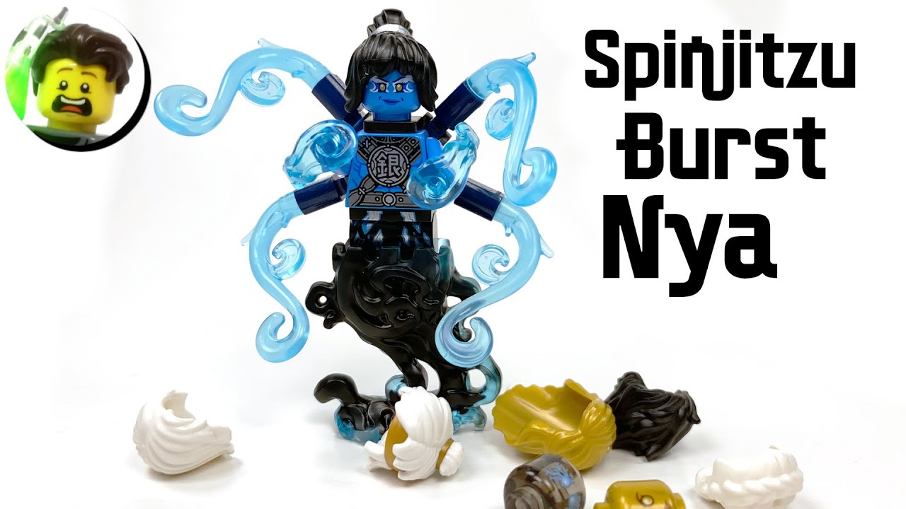 Custom NRG Nya Minifigure from Ninjago Season 15: Seabound - YouTube.