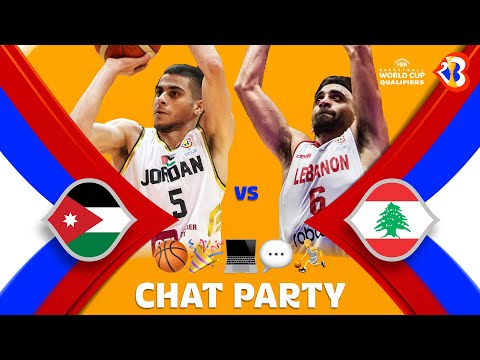 مشاهدة مباراة لبنان والاردن بث مباشر اليوم 24-02-2022 تصفيات كأس العالم لكرة السلة