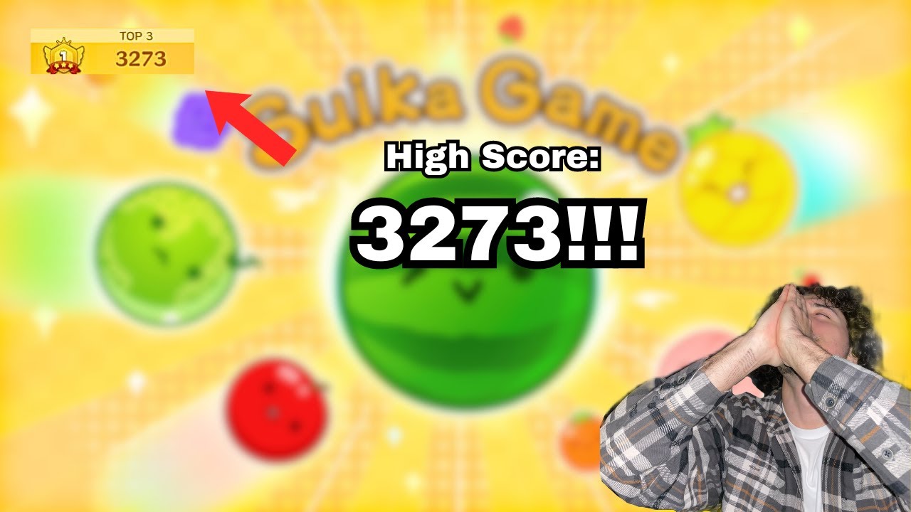 I Got Over 3000 POINTS in Japan's HARDEST Game | Suika Game - YouTube