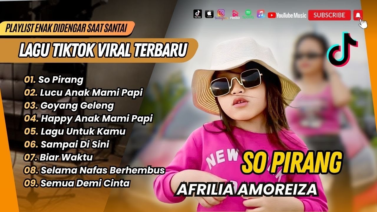 SO PIRANG - Afrilia Amoreiza Ft Eyina Kawatak | LUCU ANAK MAMI PAPI | LAGU  TIKTOK VIRAL2025