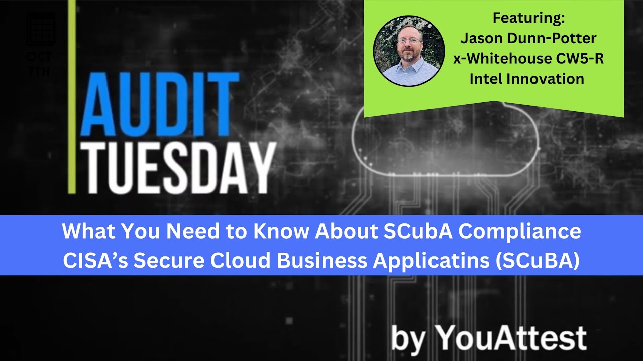 #AuditTuesday:  Executing on Your SCuBA Compliance featuring Jason Dunn-Potter (CW5-R) and Allgress