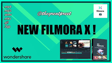 WONDERSHARE FILMORA X | FREE FOR ALL | NEW FEATURES | NO WATERMARK | DOWNLOAD & INSTALL