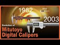 Evolution of mitutoyo digital caliper