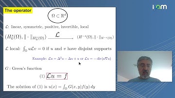 Houman Owhadi: "On interplays between stochastic and numerical analysis"