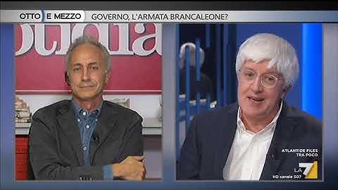Botta risposta tra Travaglio e  Severgnini: 'Non sono filogovernativo'.  'Con Gentiloni mi ...