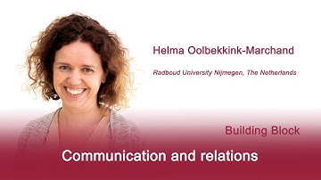 Communication and relations - Building block