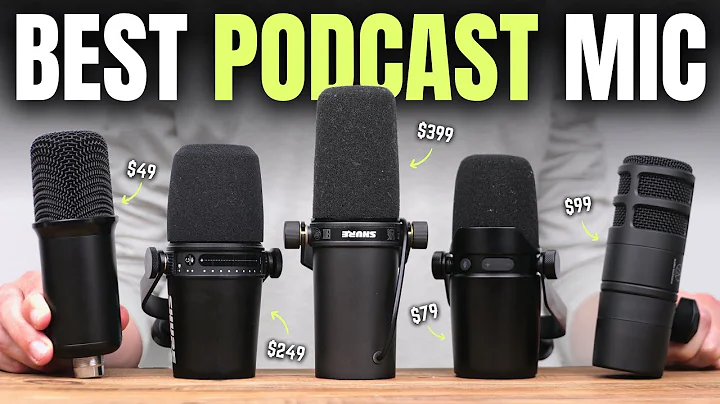 7 QUALITY Microphones For PODCASTING (2024) | Shure SM7B, MV7, AT2040 & Icon Pro