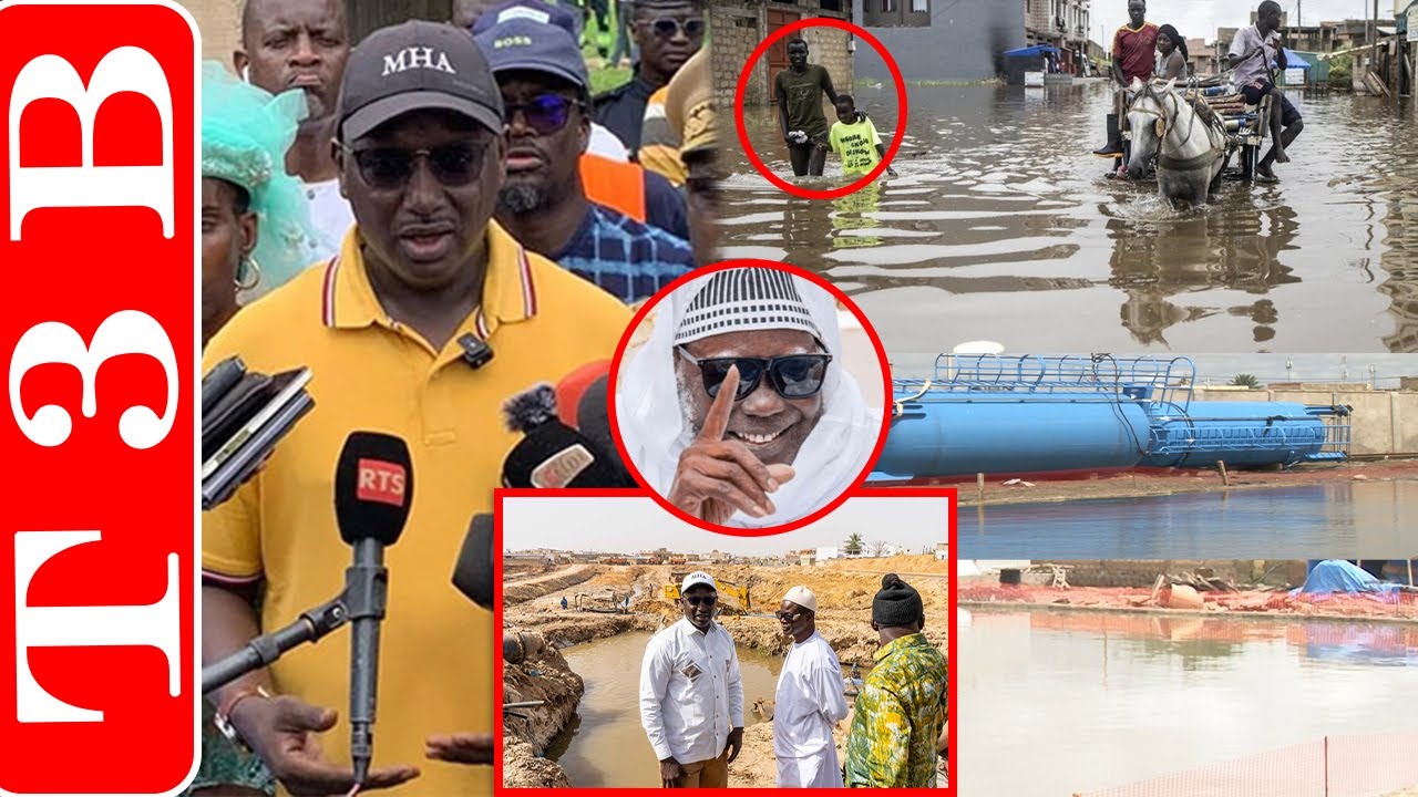 Inondations à Touba : L'ONAS apporte des éclairages sur les zones inondées