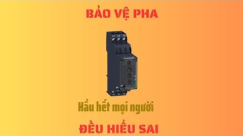 RM22TR33 - Hướng dẫn cài đặt relay bảo vệ pha