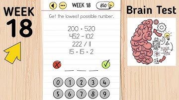 Brain Test Day 18 Get The Lowest Possible Number.